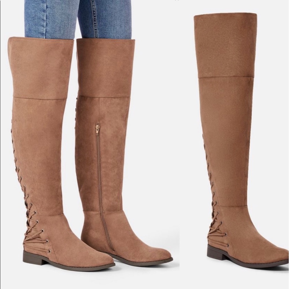 Brienne Lace-up Back Boot